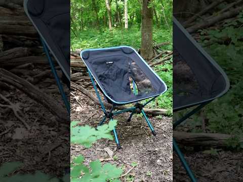 Helinox Chair One (re) - 1 Minute Review #camping #backpackinggear #backpacking