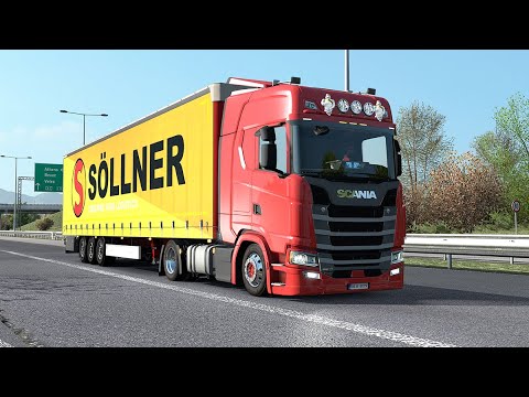 ETS2 1.39 - Euro Truck Simulator 2 - Scania S Next Generation - Promods 2.51- RusMap