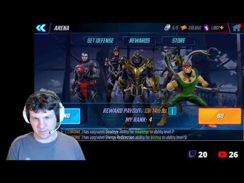 DD4 S1E14 - MiniStream - City Node 12, Moon Knight Event - Marvel Strike Force