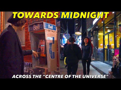 Hot Pot To Home: Eastbound On Dundas St From Chinatown On Late Saturday Night w/Meghan |Toronto Walk