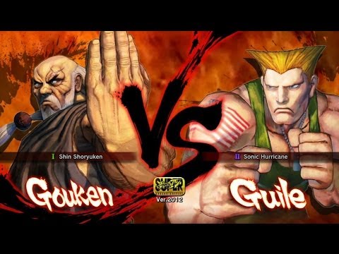 OS Nouryu (Gouken) vs Ninja musik (Guile) - SSF4 AE 2012 720HD