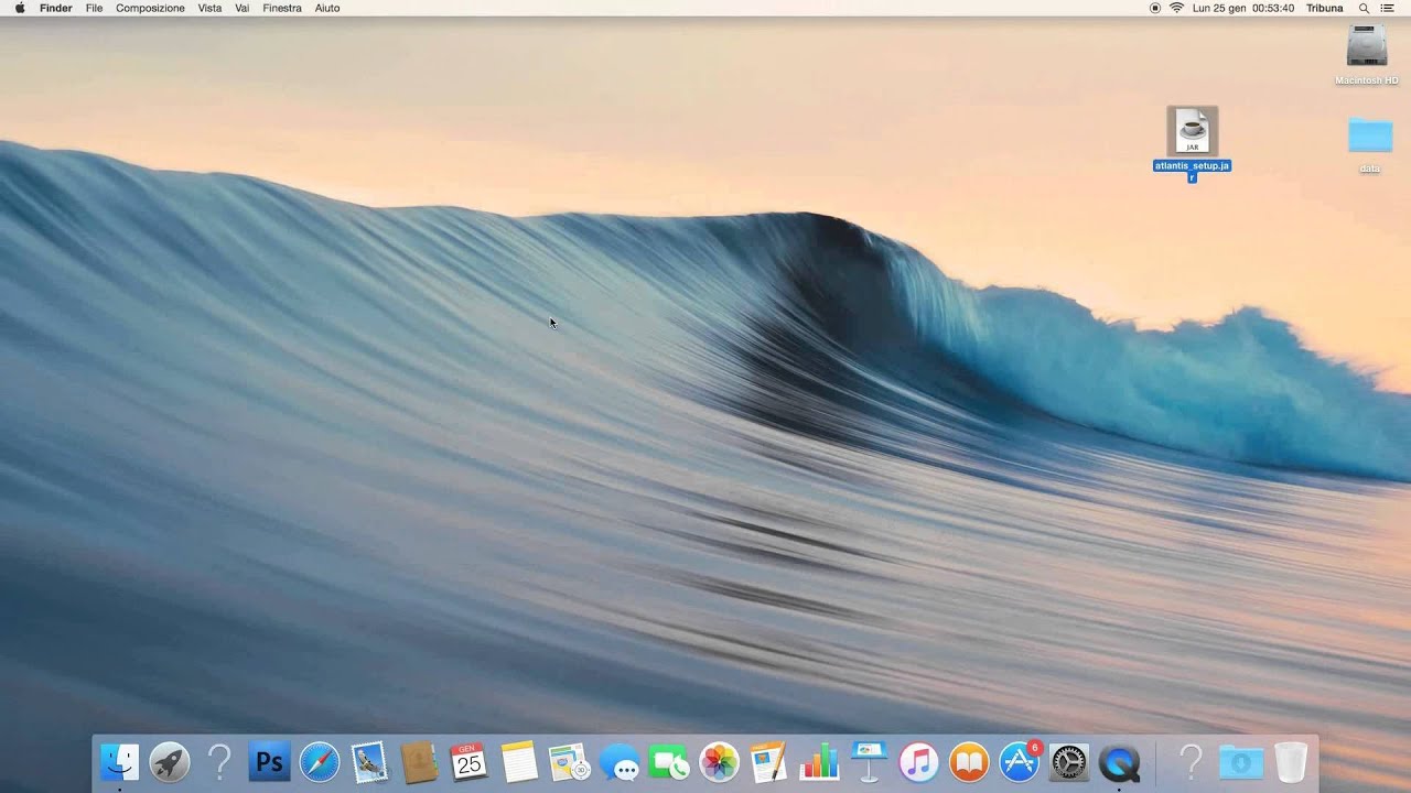 Installare software gestionale Atlantis Evo su Mac OS X