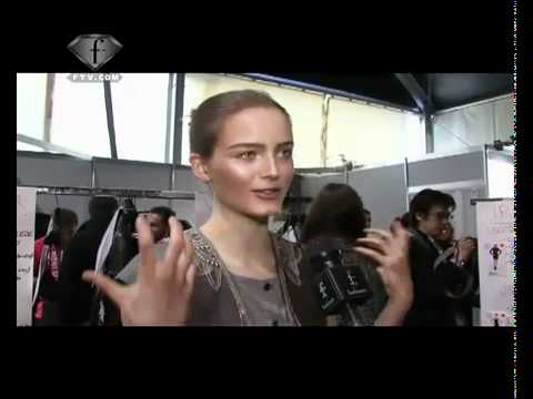 Blumarine FW09 10 backstage