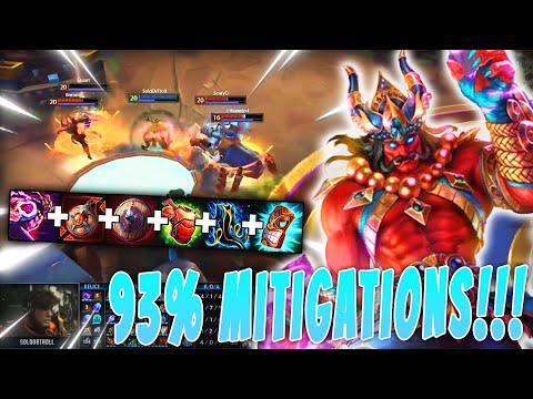 IS THIS THE MOST BROKEN COMBO IN SMITE HISTORY??? - Ravana Solo Build