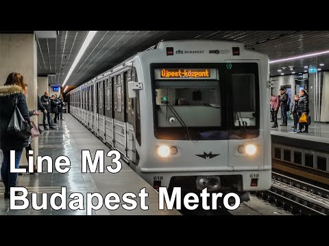 🇭🇺 Budapest Metro - Line M3 (4K) (2020)