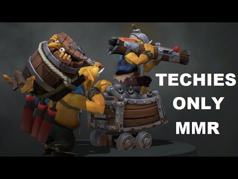 Techies only 5800 mmr | GAME VS W33 TOP1 IN EUROPE @2x speed