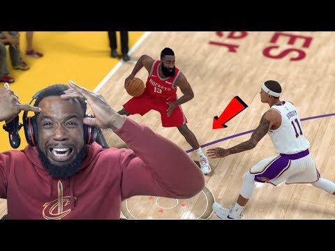 James Harden Won't Stop Traveling! Lakers vs Rockets Playoffs Game 4! NBA 2K19 Ep 64