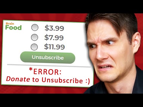 r/AssholeDesign - Pay to Unsubscribe :)