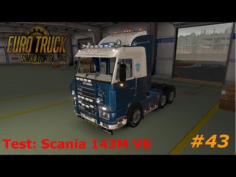 Lets Play - ETS2 #43 - Scania 143M V8