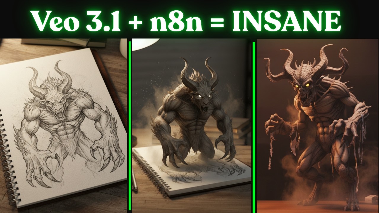 Veo 3.1 Just Changed AI Videos Forever (First Frame to Last Frame!) + n8n