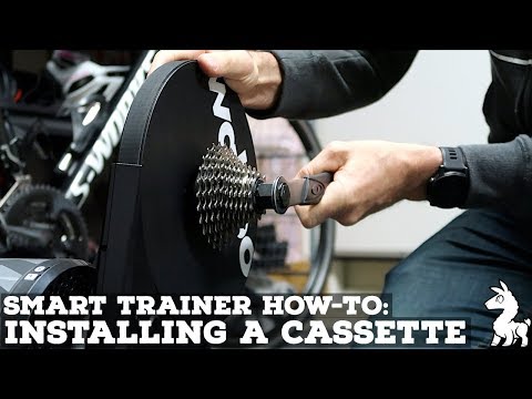 Installing a Cassette on a Direct Drive Smart Trainer // Kickr CORE