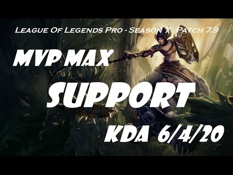 Support - MVP Max as Sejuani vs Blitzcrank Patch 7.9 - League Of Legends Pro Ranked Challeng