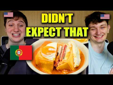 Americans React to Top 10 Portuguese Foods to Try!
