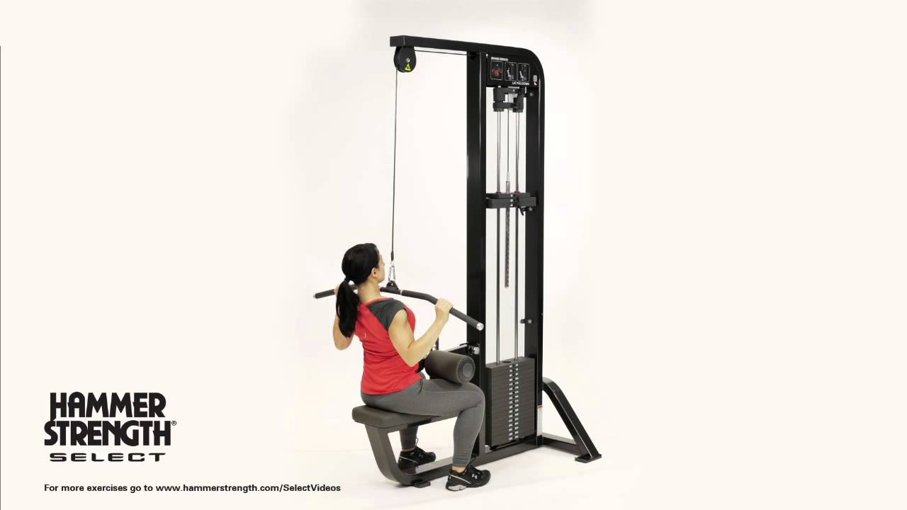 Hammer Strength Select Lat Pulldown