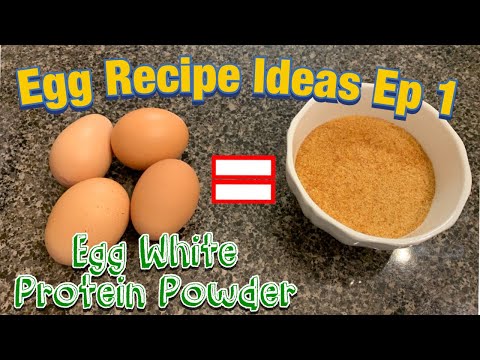 The Best Chicken Egg Ideas! Ep 1: Egg White Protein powder