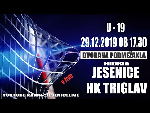 U - 19  HIDRIA JESENICE - HK TRIGLAV KRANJ