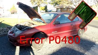1999 Pontiac Sunfire P0480 ERROR Repair