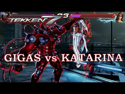 Gigas vs Katarina - Tekken 7 Gameplay | DefectedYT
