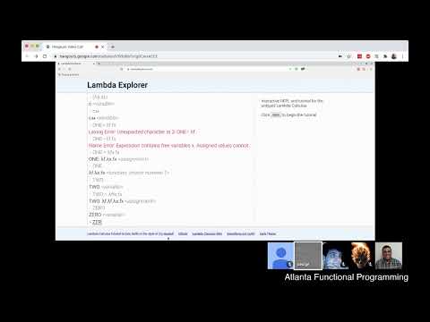 Haskell Study Group: An introduction to the Lambda Calculus