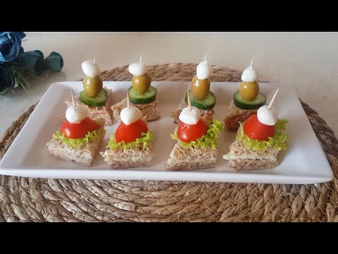 Easiest and Delicious Canapé Recipes, How to Make Practical Canapés?