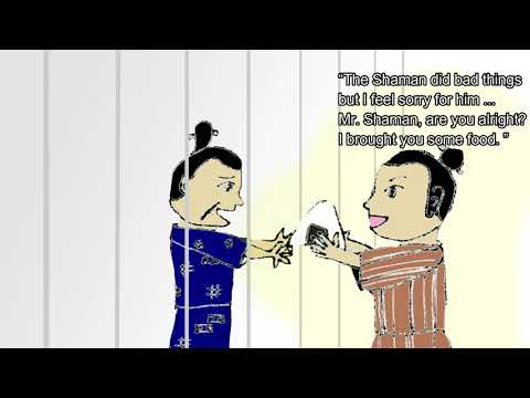 日本文化学科 火吹き鳥とよばれるゴイサギの話　沖縄の民話・昔話・英語字幕入り