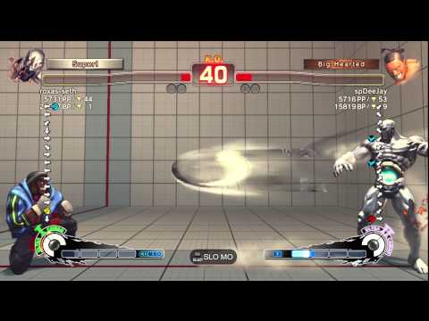 SSF4 AE Ver. 2012: Roxas [Seth] vs. spDeeJay [Dee Jay] - 2 of 2 - PSN Ranked Match