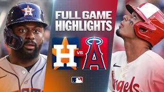 Los Angeles Angels vs Houston Astros