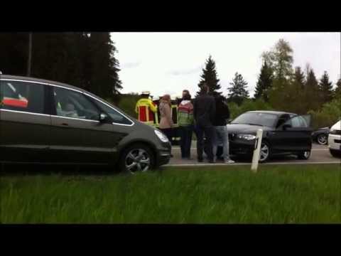 Unfall auf der B 31 bei Neustadt