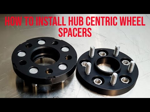 How to install hub centric wheel spacers