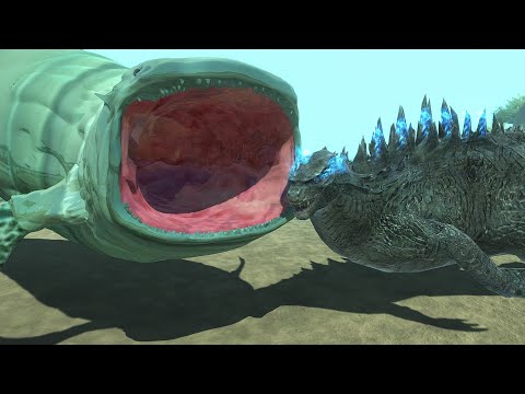 Godzilla VS The bloop! - Animal Revolt Battle Simulator