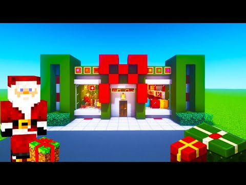 TSMC - Minecraft - Minecraft Tutorial: How To Make A Christmas Store "2020 City Build"