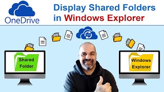 Display shared OneDrive folders in Windows Explorer