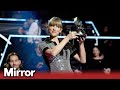Moment Taylor Swift wins fourth award at MTV Europe Music Awards