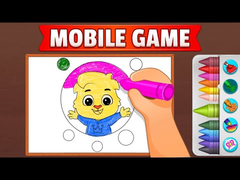 Video Coloring Games: Color & Paint