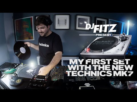 DJ Fitz - My first set with the new Technics S1200-MK7 - September 2023