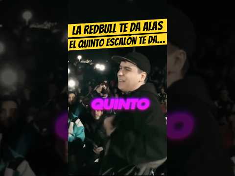 The REDBULL gives you WINGS, the QUINTO ESCALON gives you…🔥🥵 #Ysya #alejo #quintoescalon #freestyle