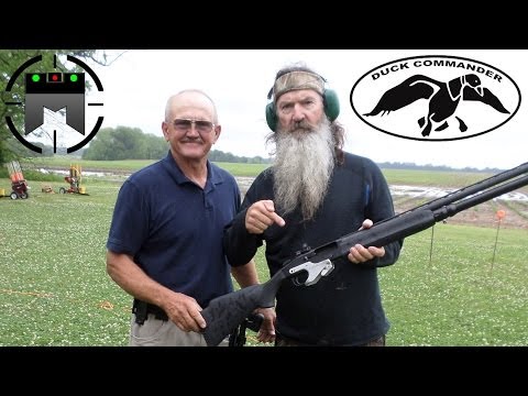 Skeet shooting with Duck Commander and Jerry Miculek in Slow-Mo!