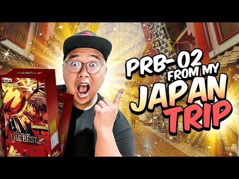 I Got PRB-02 while in JAPAN! One Piece TCG PRB-02 Booster Box Opening and JAPAN VLOG