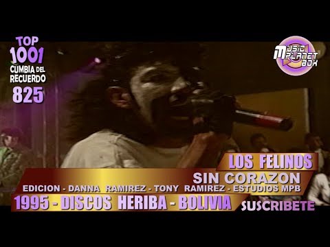 LOS FELINOS - SIN CORAZON -  Cumbia Boliviana del Recuerdo