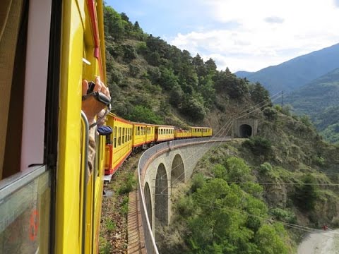 SNCF's Yellow Train Part 2 Villefranche to Latour de Carol 17 September 2014