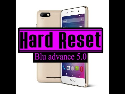 blu advance 5.0 hard reset