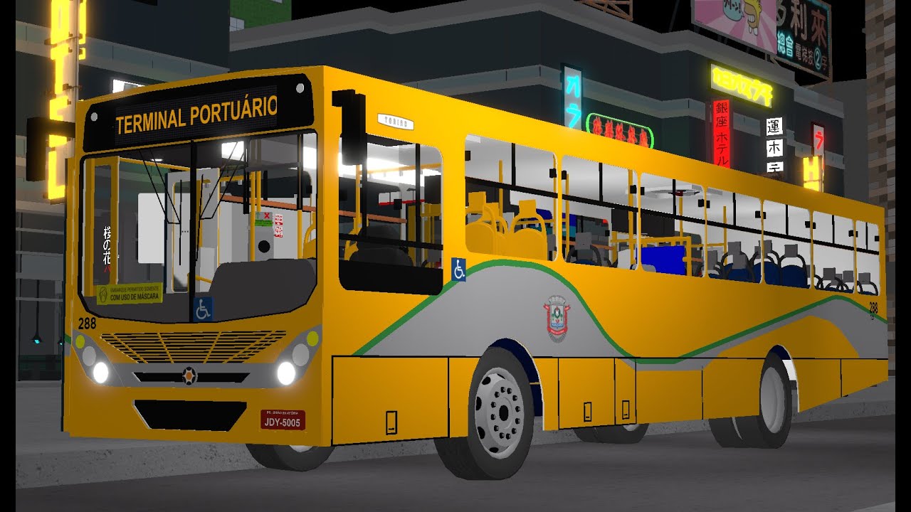 ROBLOX Buses: TCI 288 @ Downtown-Port Route (Admin Bus)