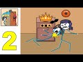 Skip Troll WEEGOON The Stickman Brain Puzzle Game All Levels 31 65 Gameplay Walkthrough Part 2