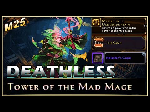 Tower of the Mad Mage Deathless! (ugly cape xD) Rogue Dps PoV - Neverwinter M25