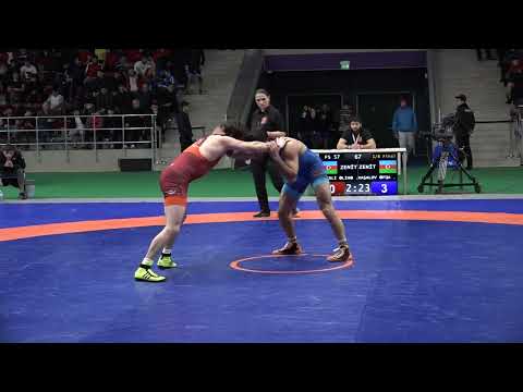 1/8 final FS - 57 kg: Əlihəsən Əmirli - Əfqan Xaşalov