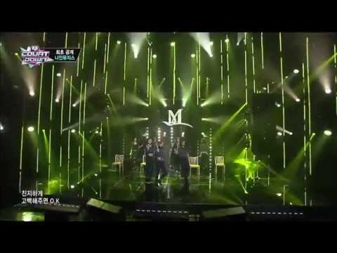 Nine Muses 나인뮤지스 - Intro & Gun [live on Mnet M! Countdown] [131010]