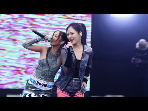 230430 비비(BIBI) & MILLI - The Weekend(Remix) 직캠 Fancam [4K] @HIPHOPPLAYA FESTIVAL 힙플페 2023