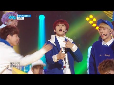 【TVPP】UP10TION– Catch Me, 업텐션 – 여기 여기 붙어라 @Show Music Core