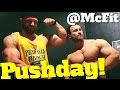 Pushday im McFit - Bodybuilding Stil