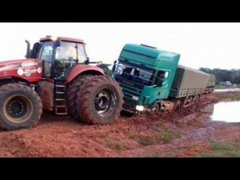 Tractors Stuck in Mud 2018